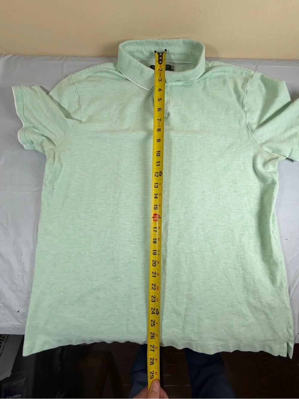 Banana‎ Republic Mint Green Polo with White Piping